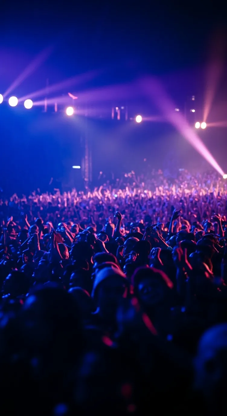 ai character: Concert background