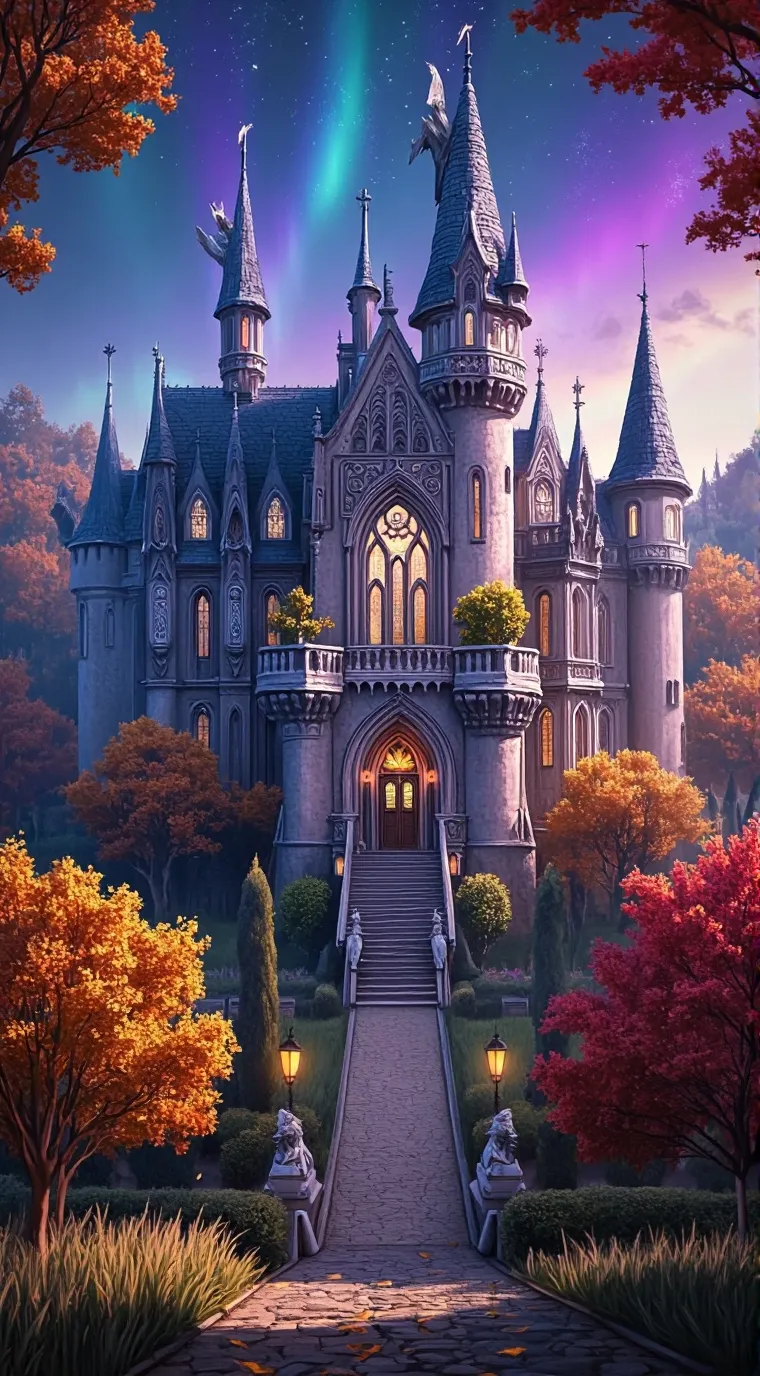 ai character: magical school background