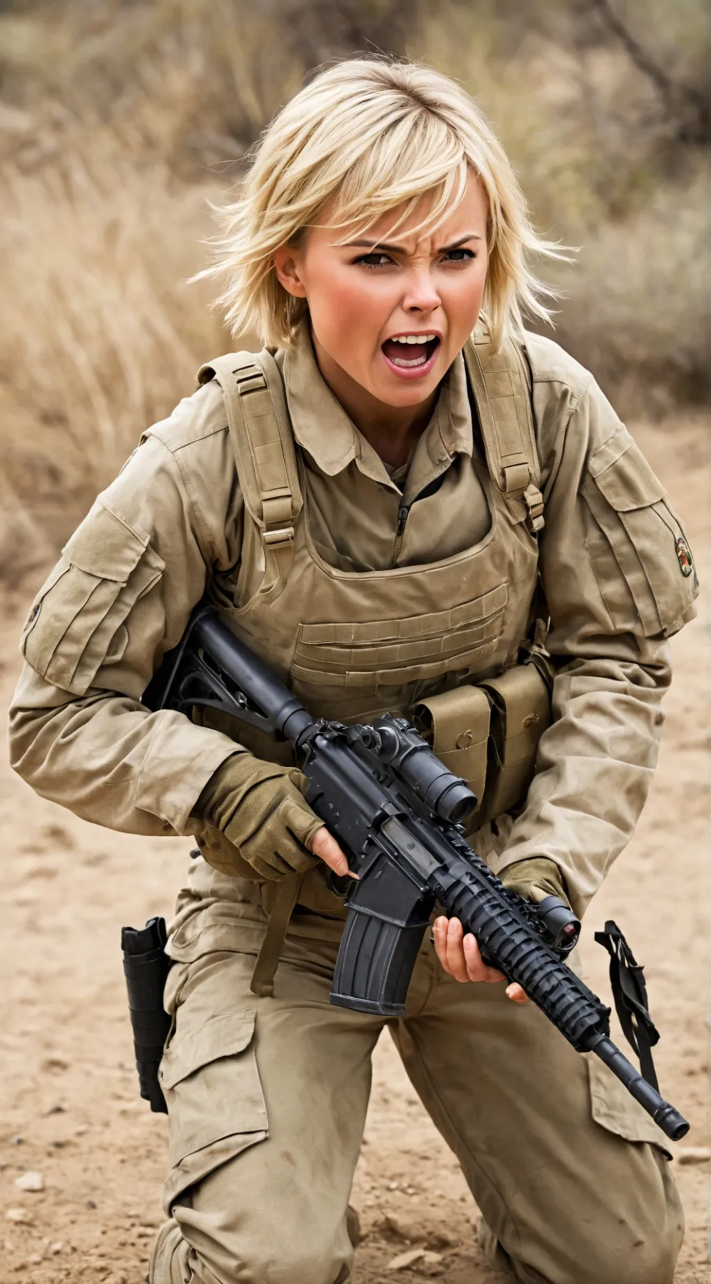 Talkie AI - Chat with Mercenary Kate 