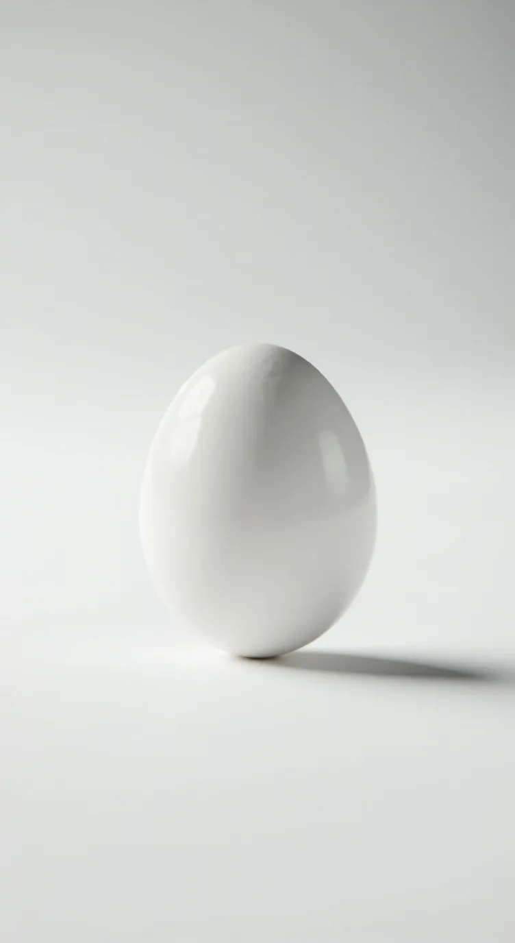 ai character: egg  background