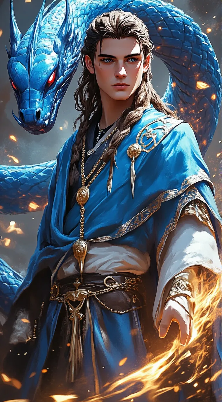 ai character: King Kai  background