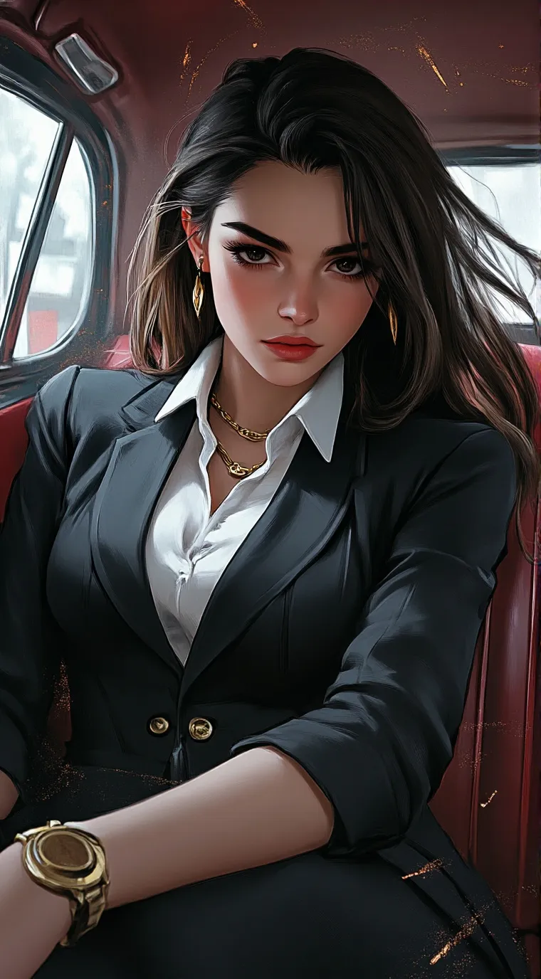 ai character: Mafia girl background