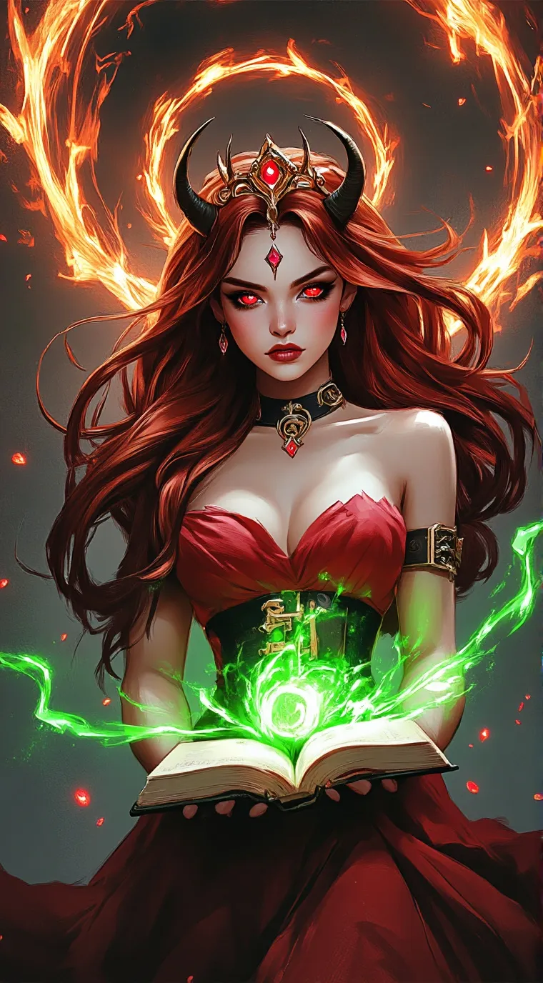 ai character: Asura  background