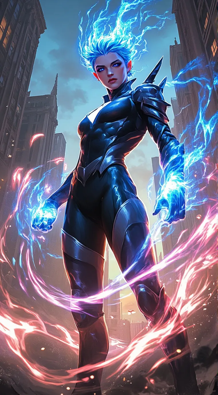 ai character: Mha superpower background