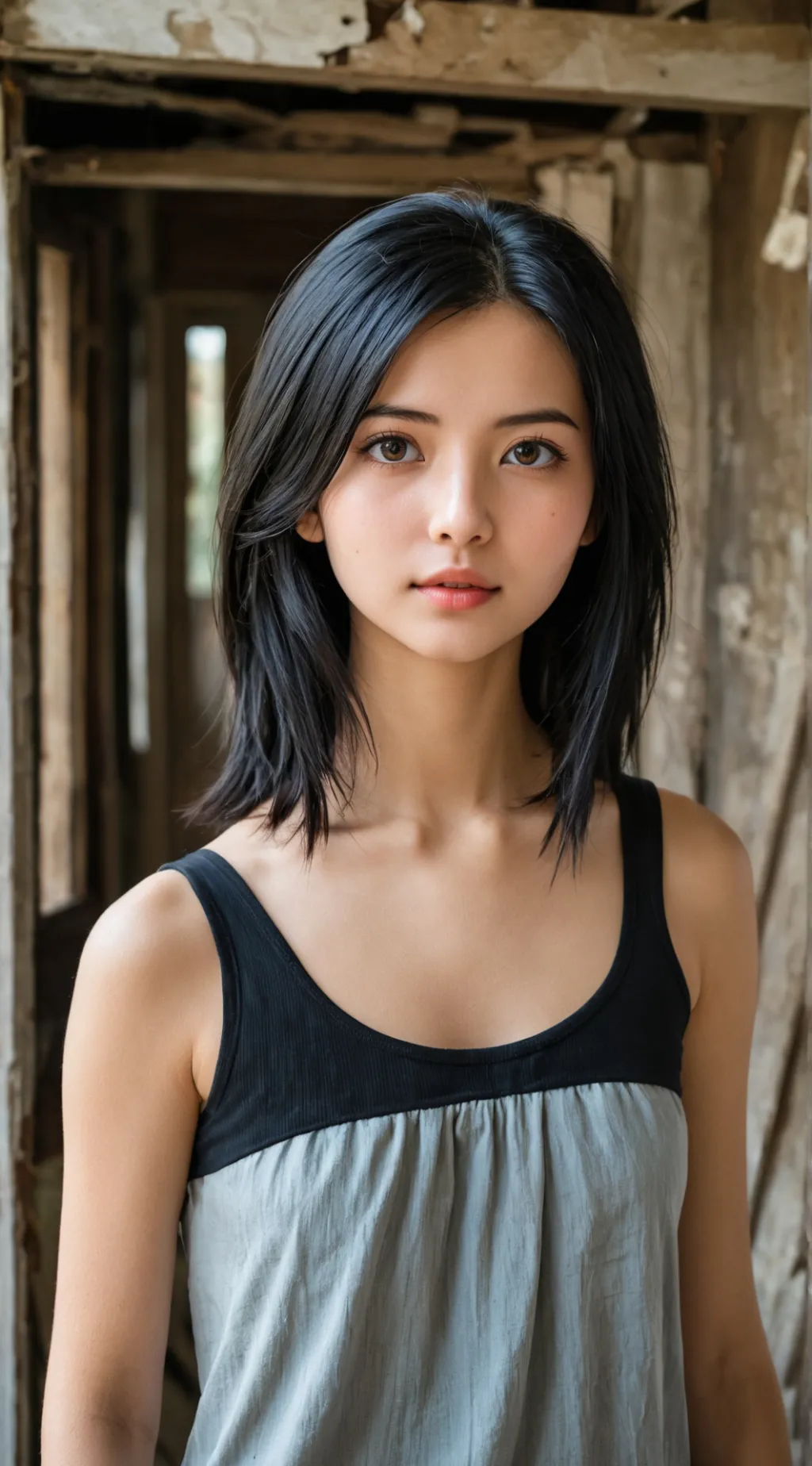 ai character: Nadine A background