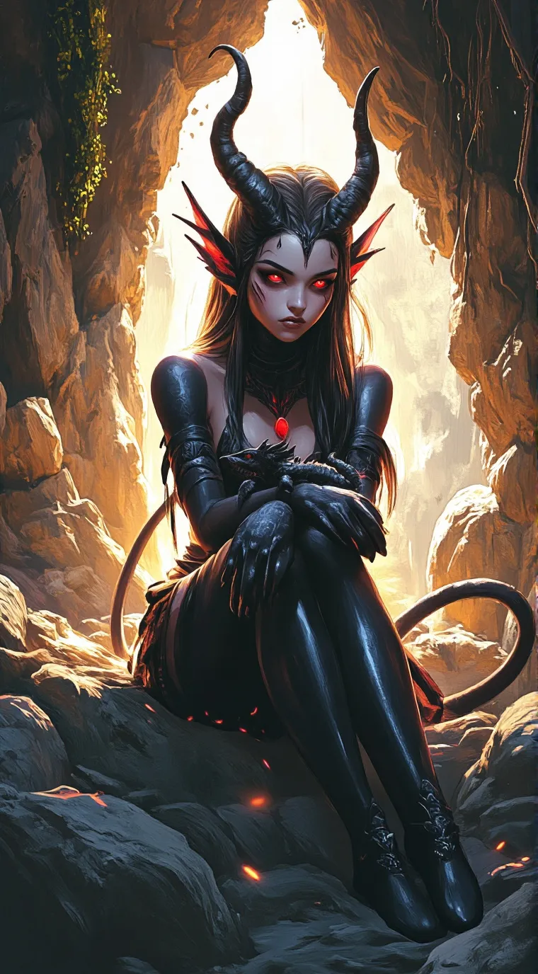 ai character: Lilith  background