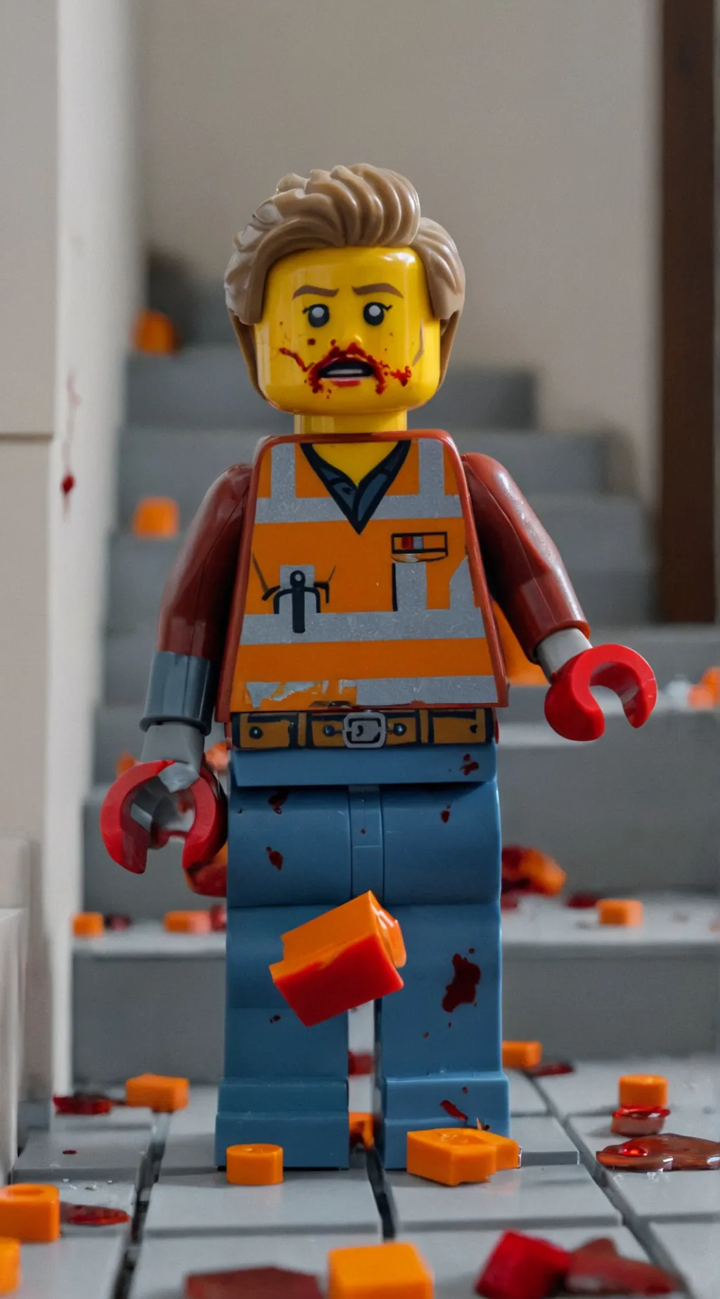 ai character: Granny mod headho background