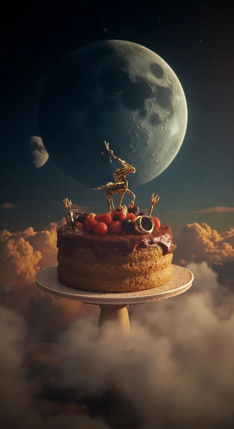 ai character: Mooncake background