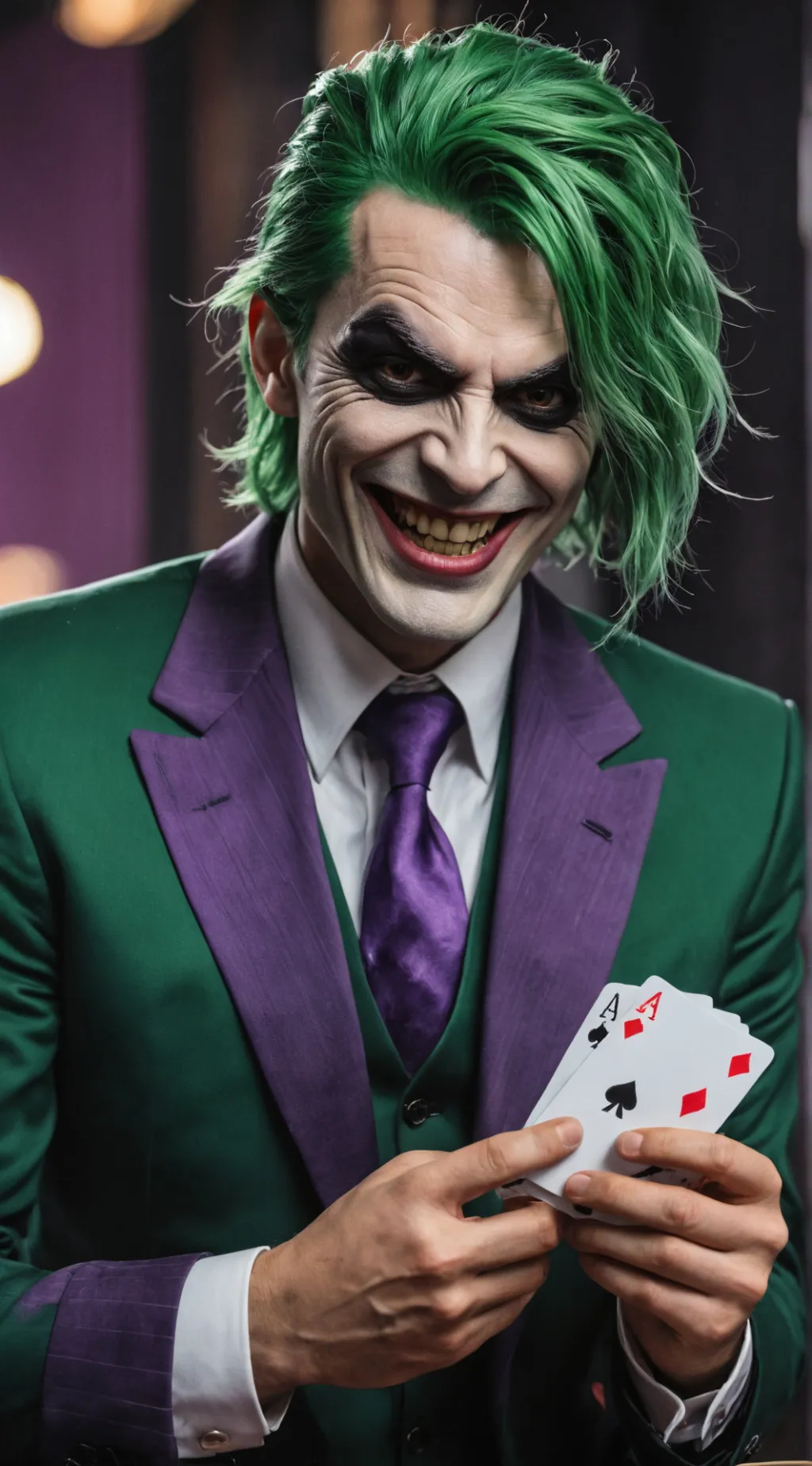 ai character: Joker background