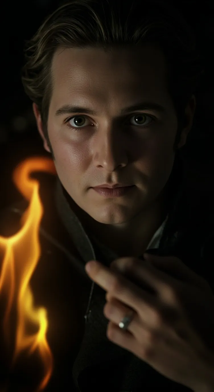 ai character: pyro background