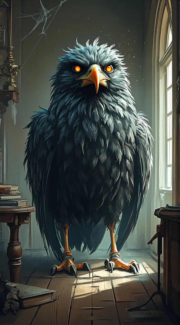 ai character: black straw background