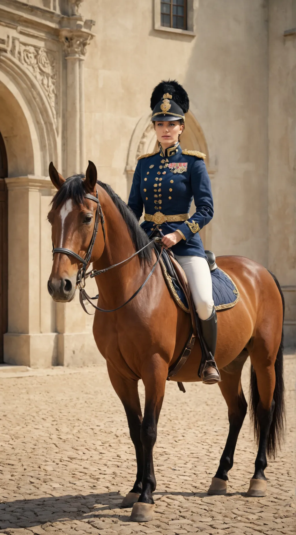 ai character: Elisa Bernant  background