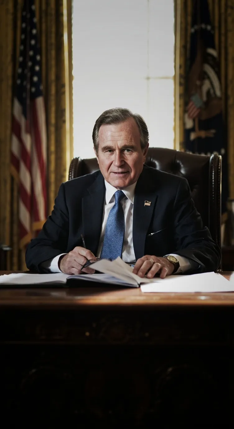 Talkie AI - Chat with George H.W Bush