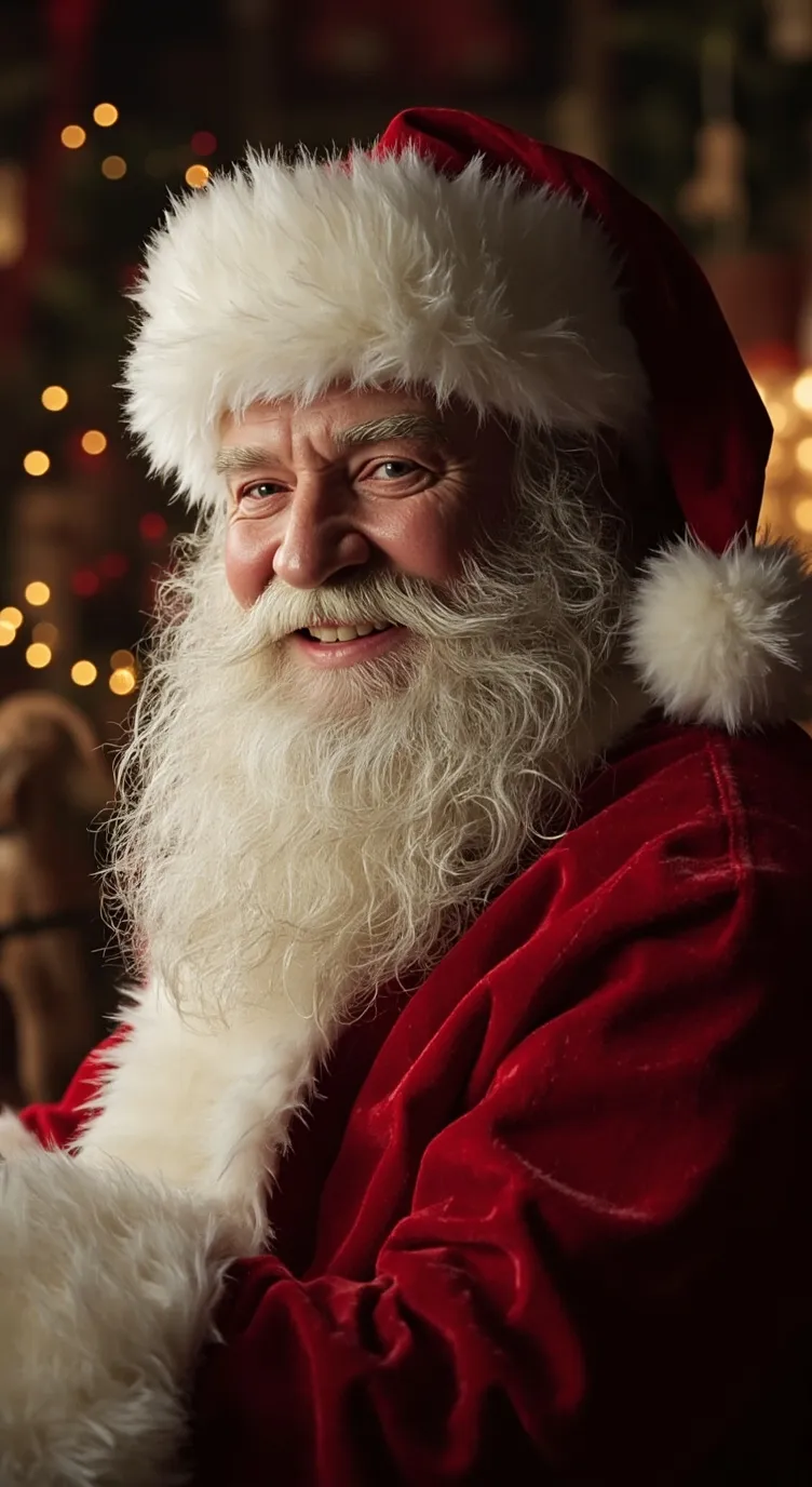 ai character: santa 3 background