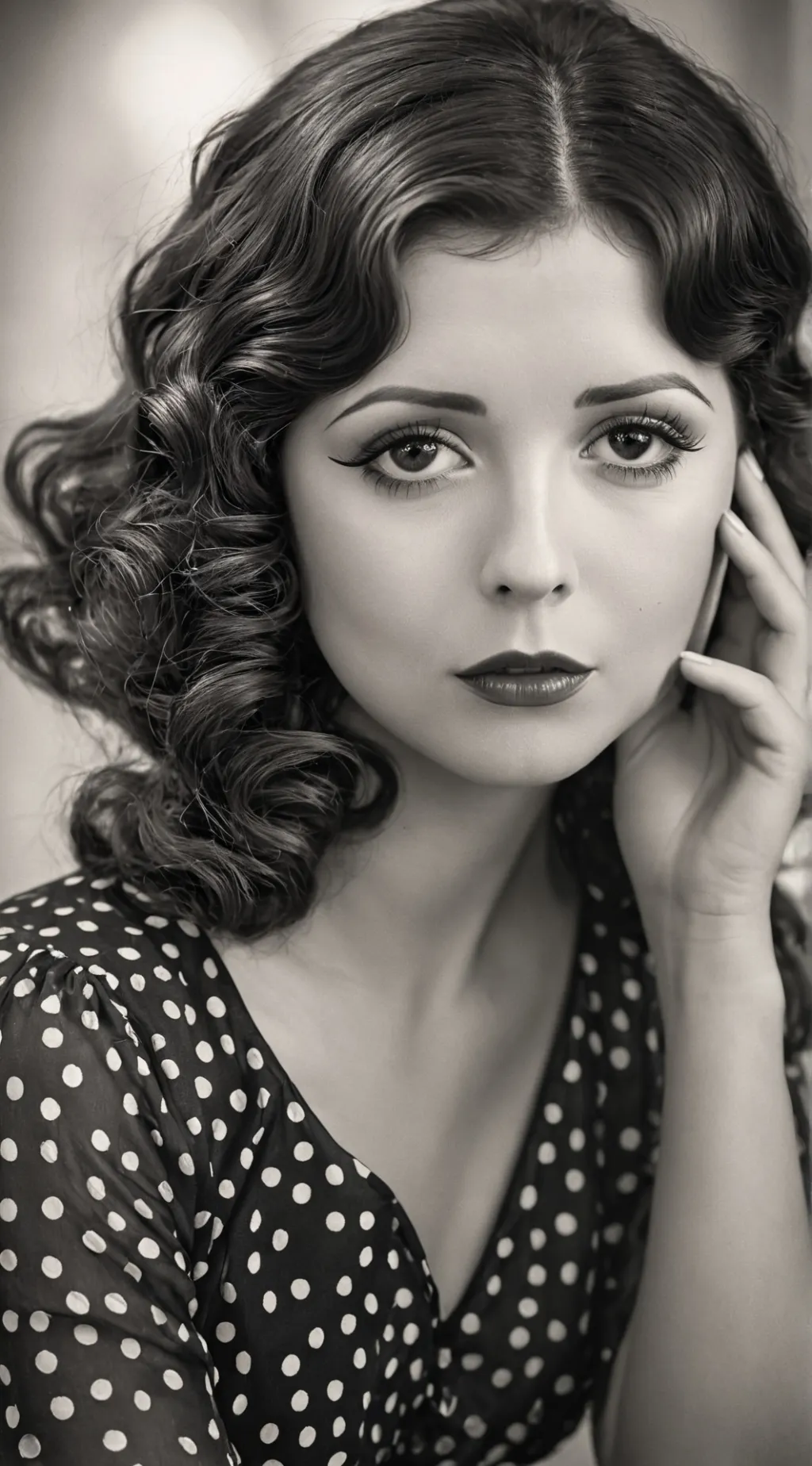 ai character: Carmen Matkin  background