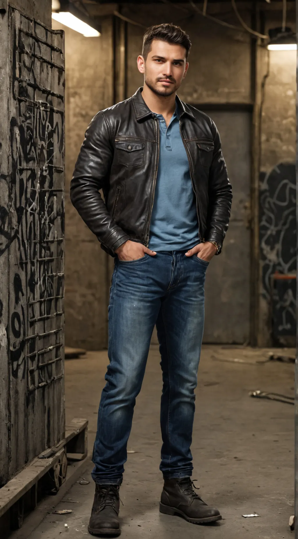 ai character: Brennan Mulwray background