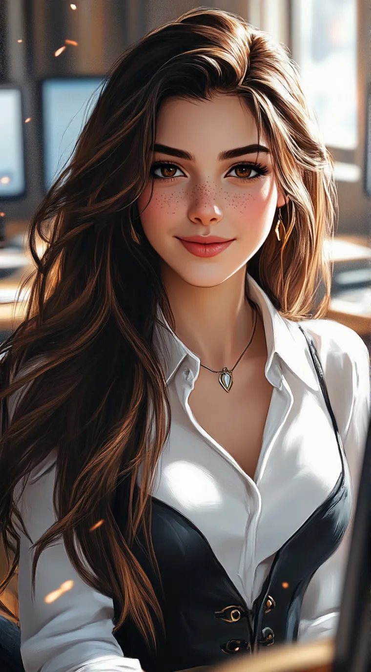 ai character: Emma  background