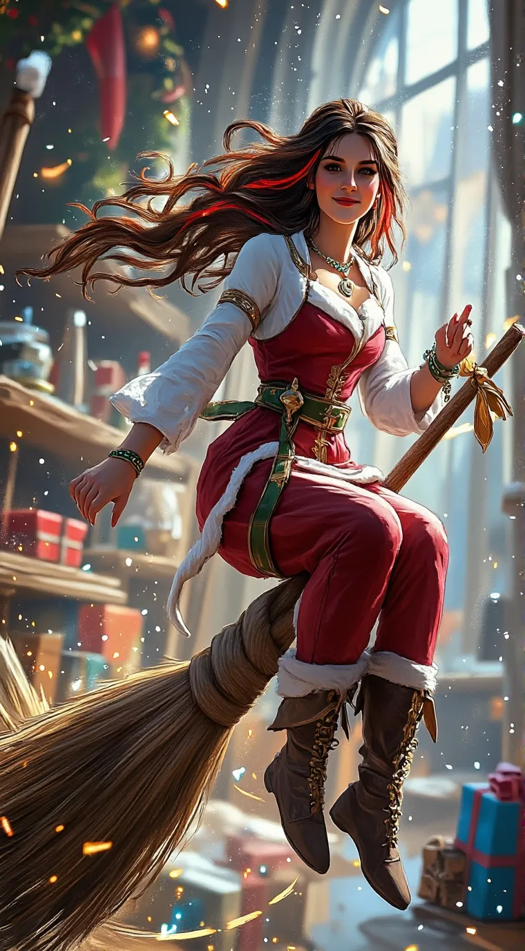 ai character: Zara's workshop  background