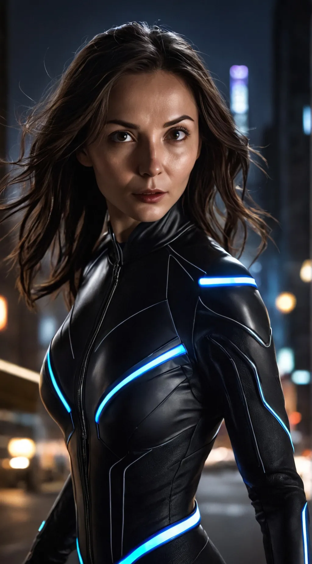 ai character: Speedster mom background