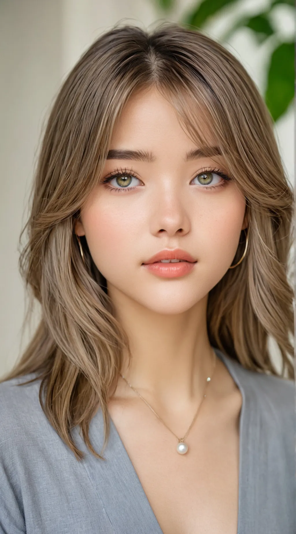 ai character: Nathalie  background