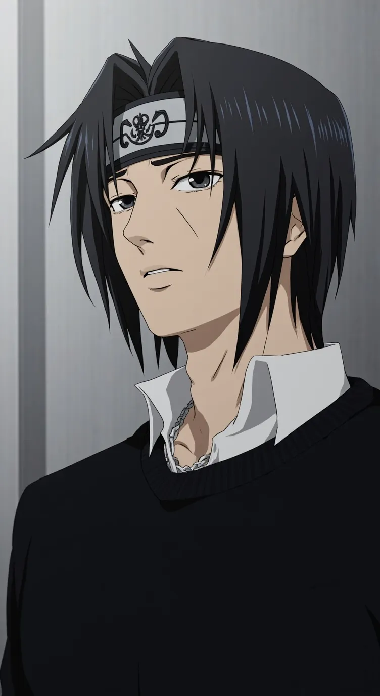 ai character: itachi Uchiha  background