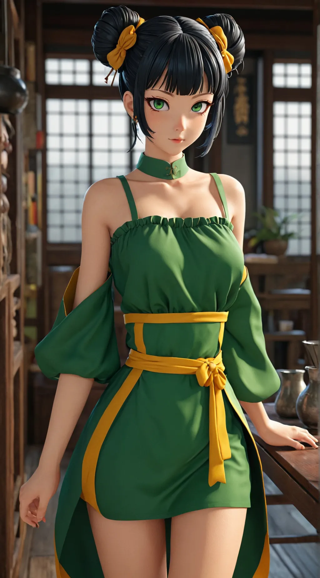 ai character: Maomao background