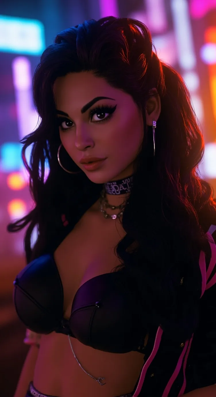 ai character: Tracy  background