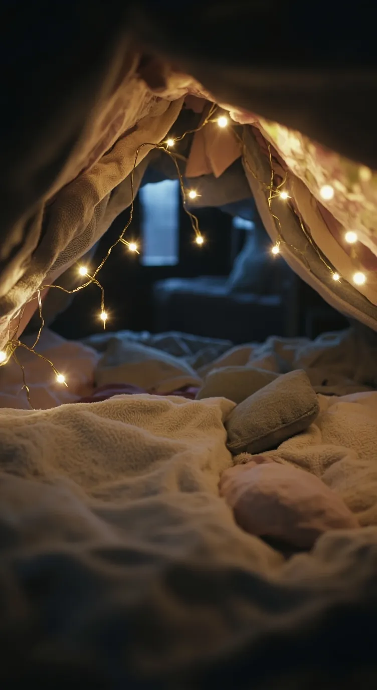 ai character: Pillow Fort background