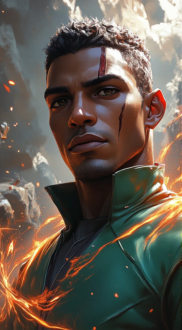 ai character: Marcus Halloway background