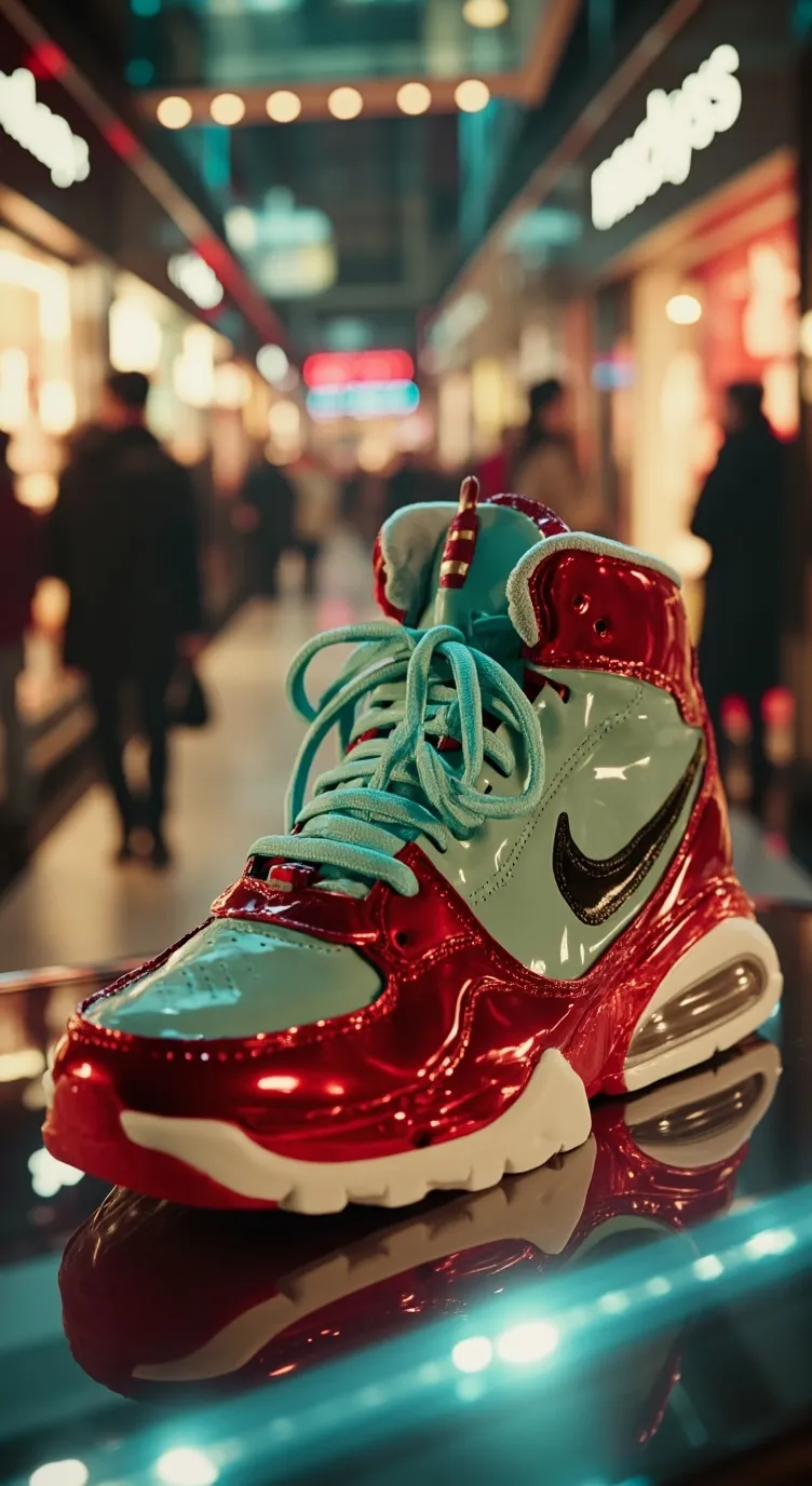 ai character: New Nike Shoe 19 background