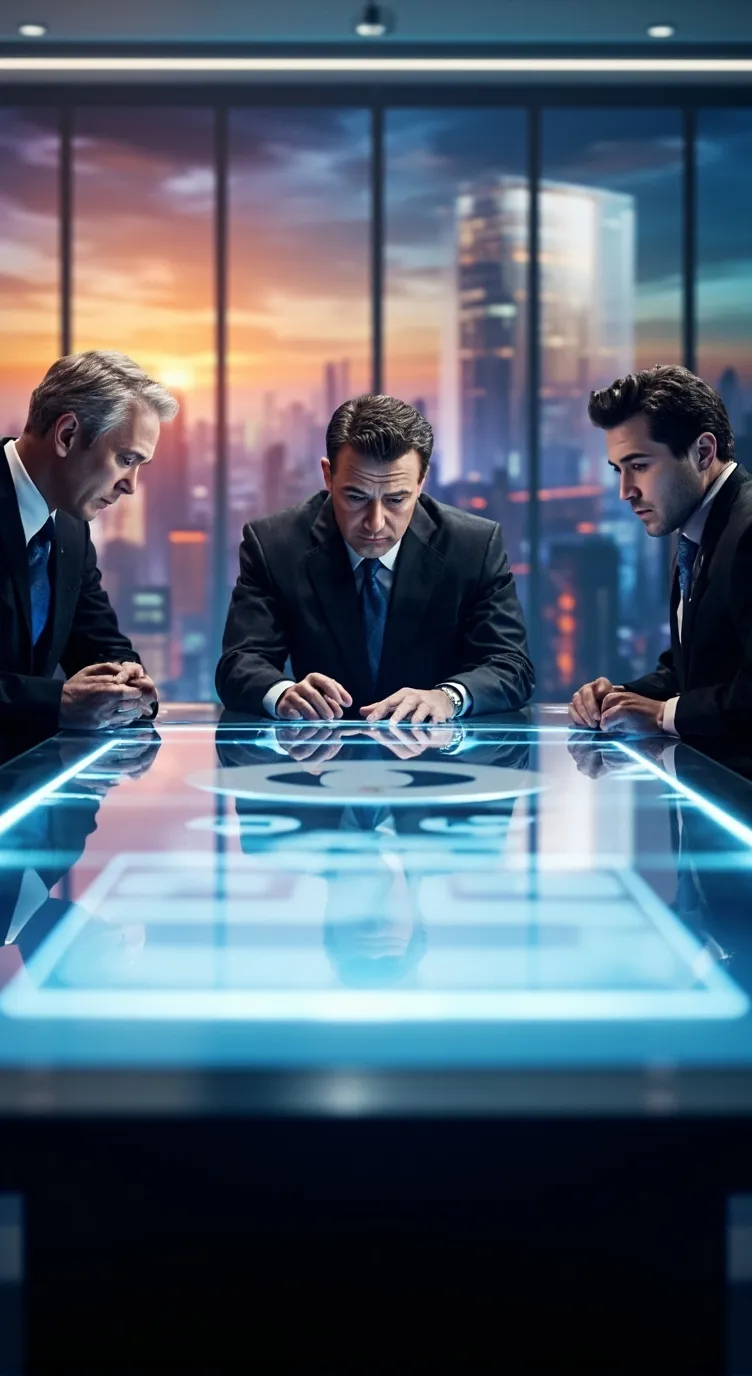 ai character: GDCP Produções background