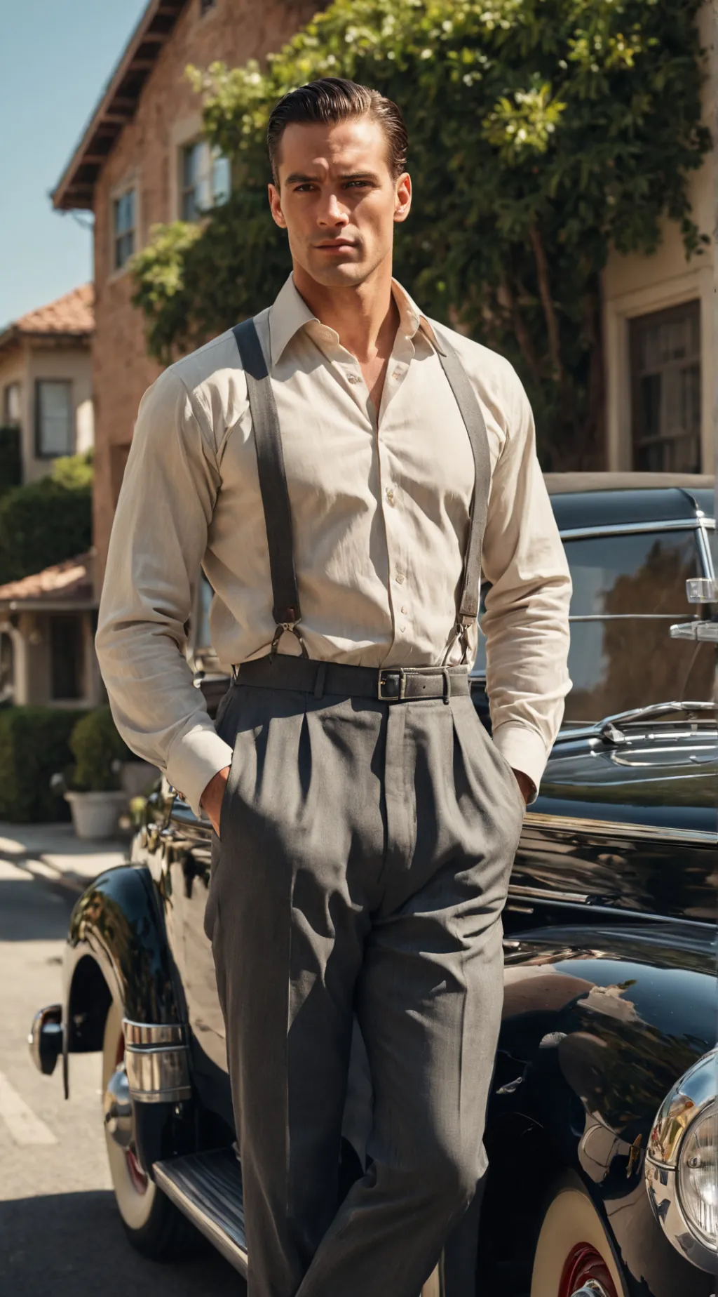 ai character: Allen Hamlin background