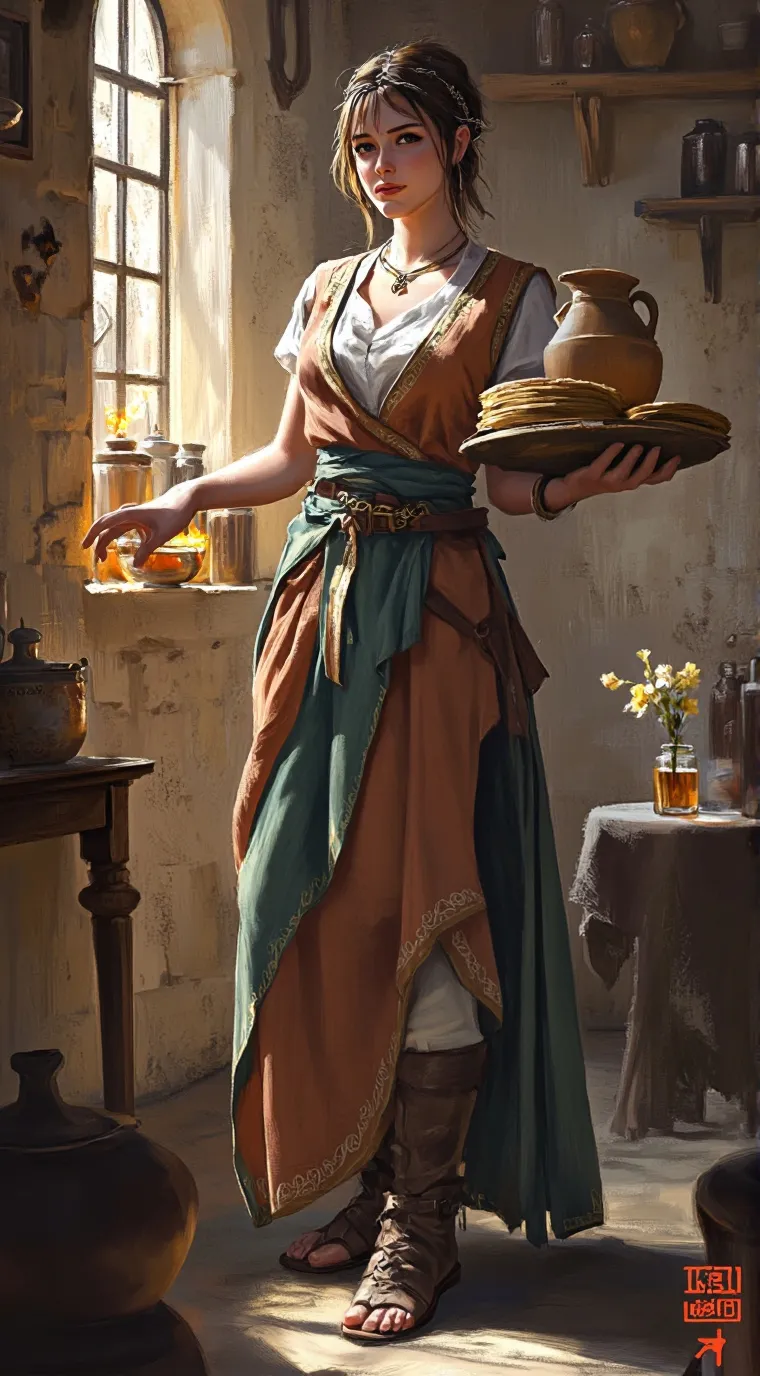 ai character: Lena background