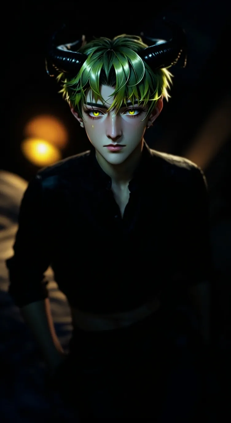 ai character: Leviathan 3💚 background