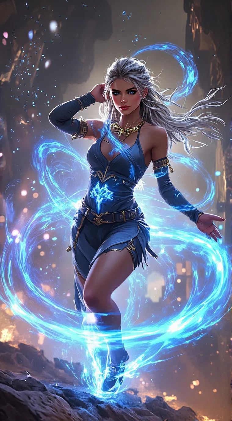 ai character: Альана background