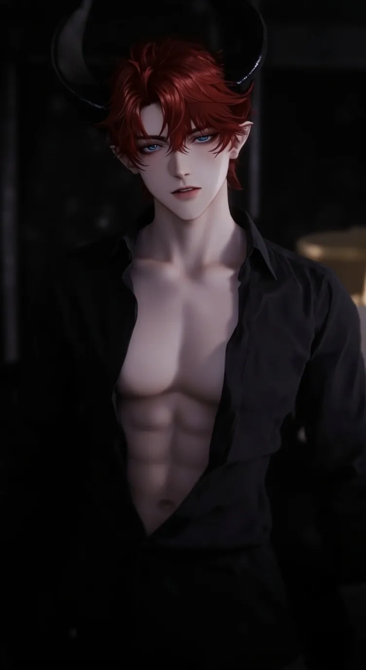 ai character: Satan 3🖤 background