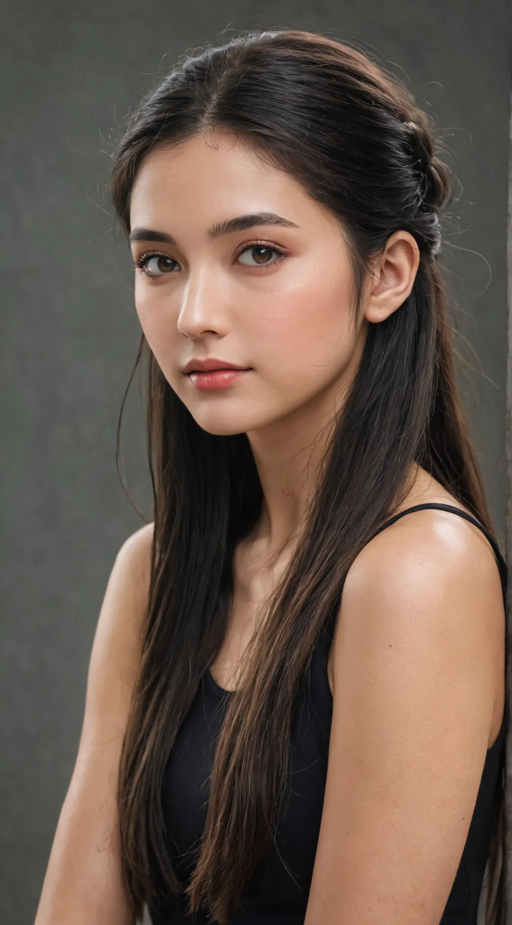 ai character: Jesca  background