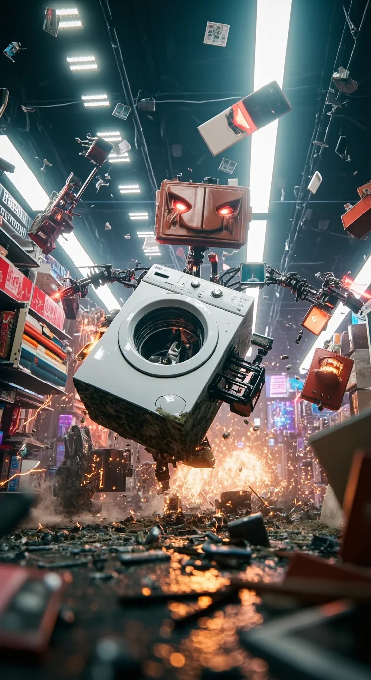 ai character: The Machines background