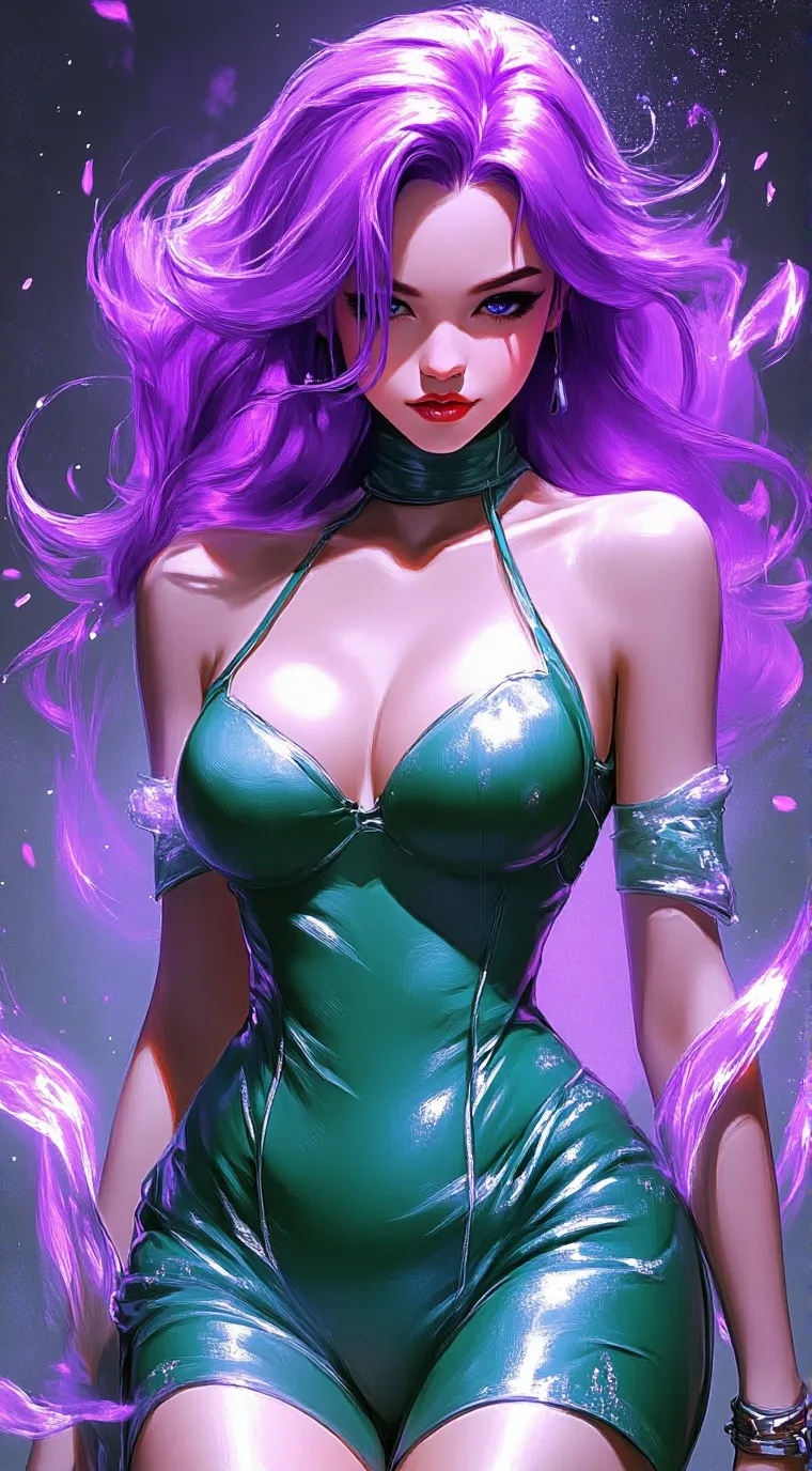 ai character: Slimegirl Siria background