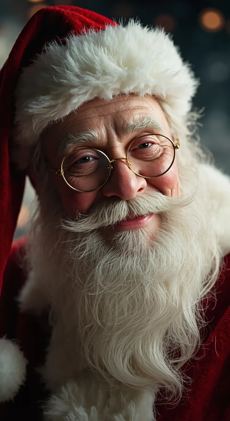 ai character: Santa Claus background