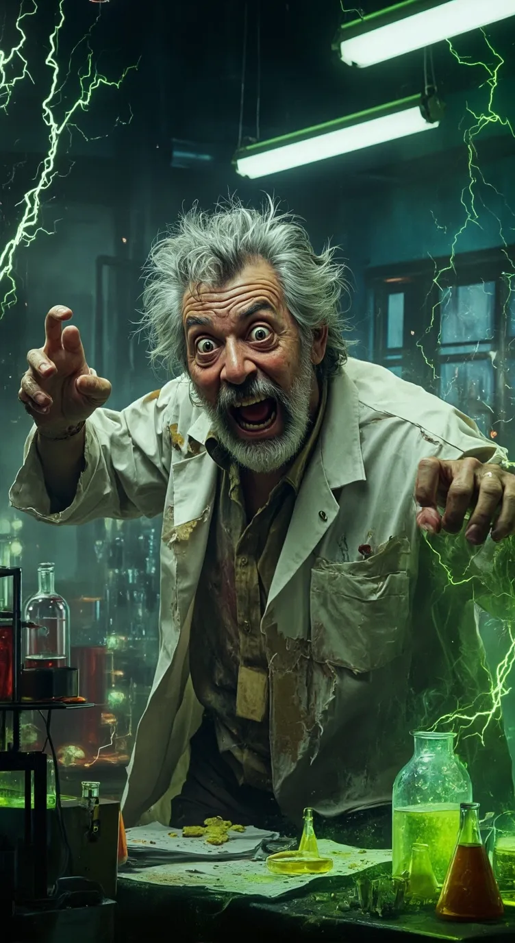 ai character: Dr. Henri la Craz background