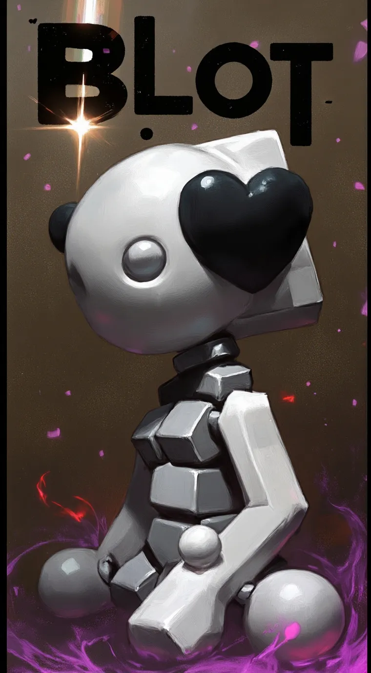 ai character: blot background