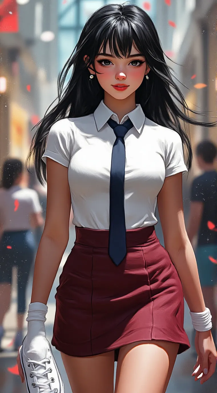 ai character: Asuka Rei background