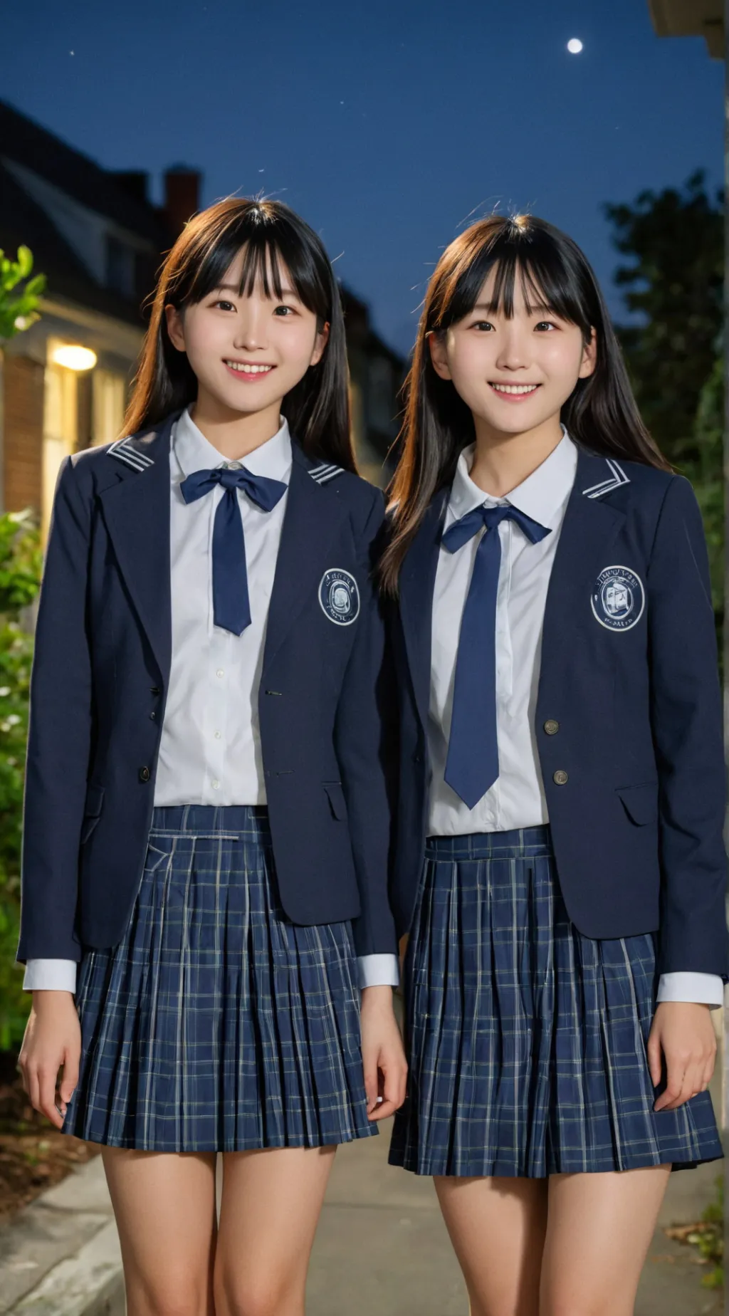 ai character: Naomi & Ichika  background