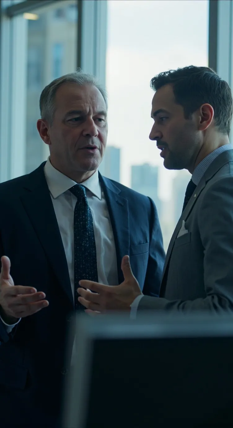 ai character: Business advising, background