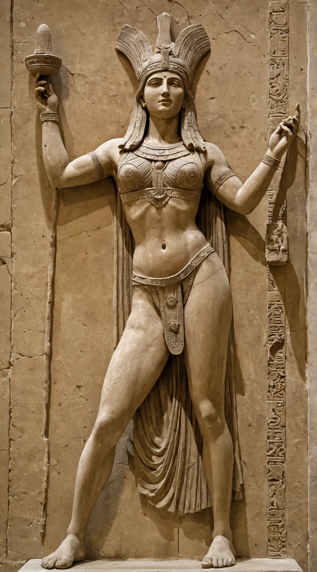 ai character: Ištar background