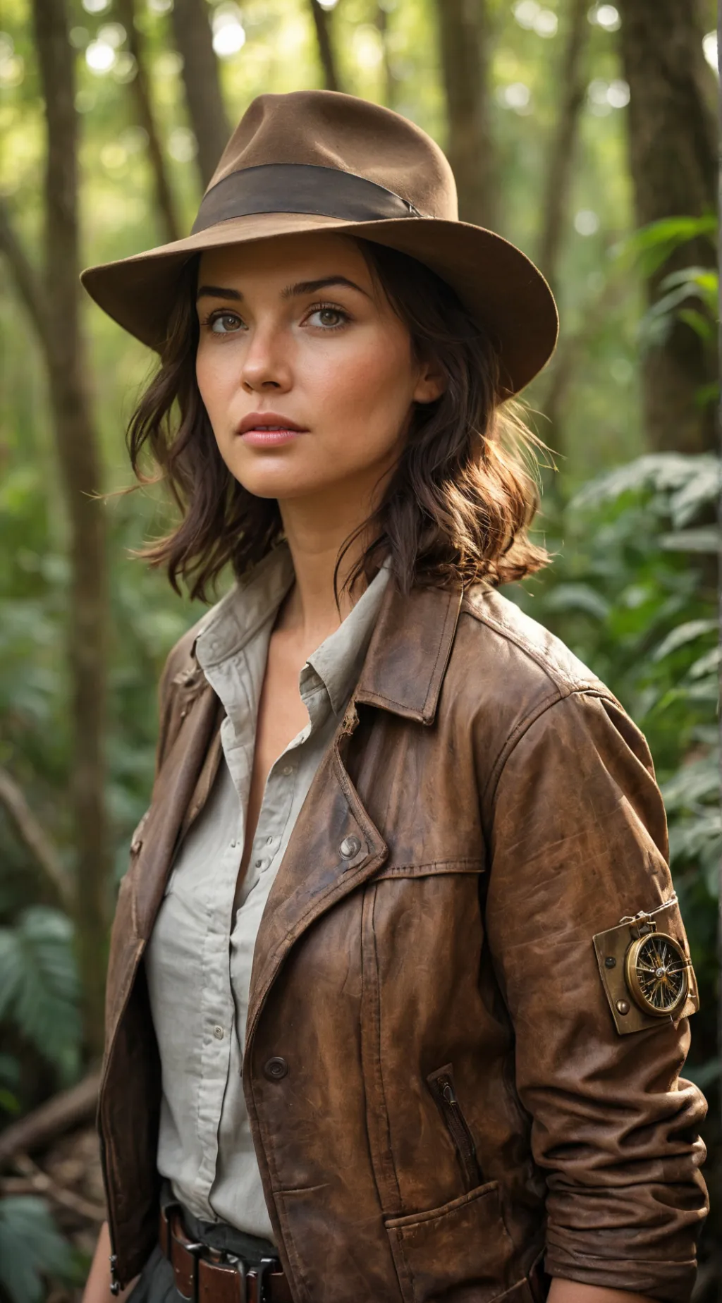 ai character: India Jones background