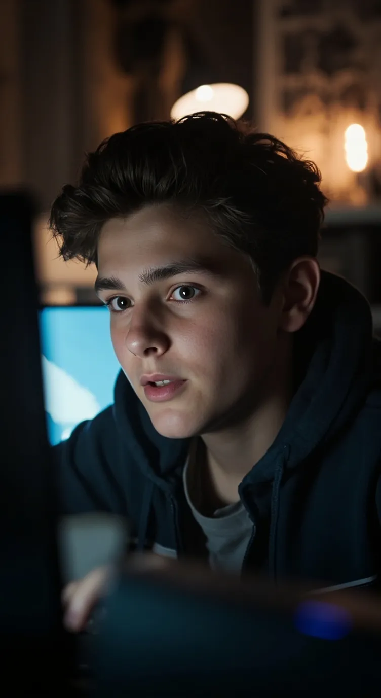 ai character: Jayden  background