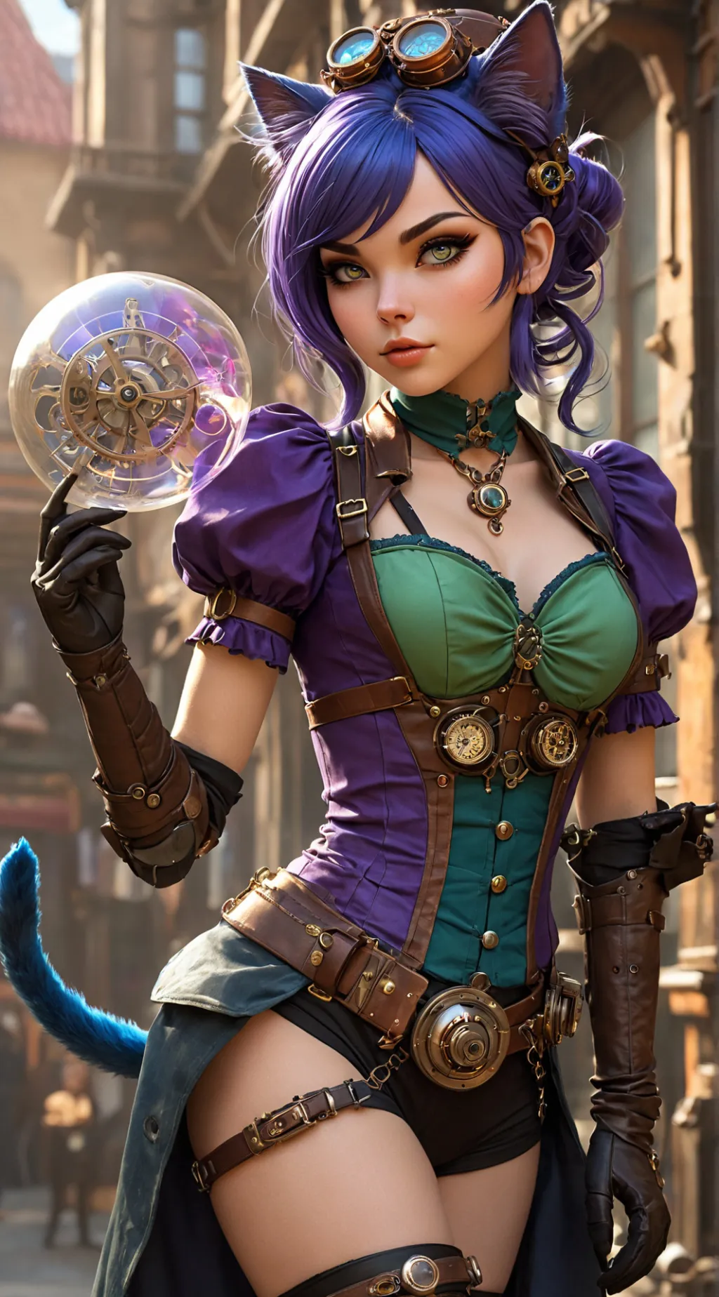 ai character: Clara Sterling background