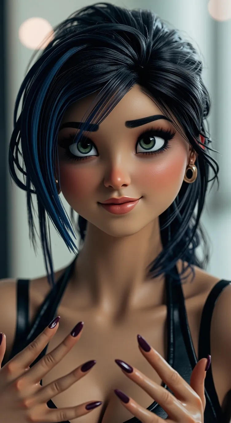 ai character: Daisy AI Studios background